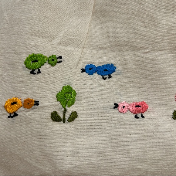 Mexican Girls Dress With Hand Embroidered. - Picture 5 of 6